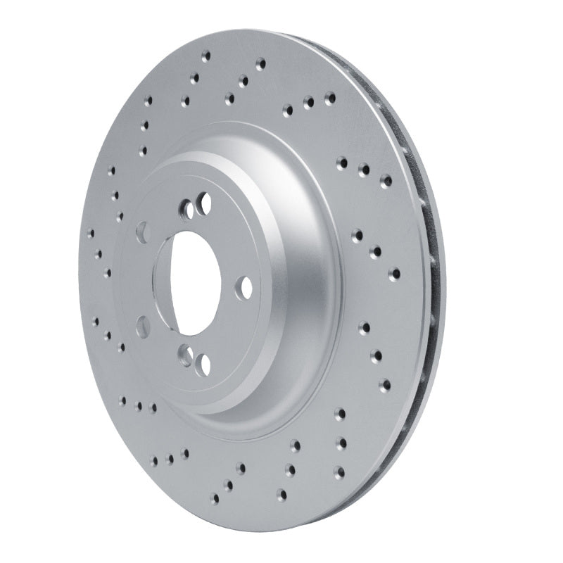 R1 15-20 BMW M4 Left Rear Drilled GeoSPEC Coated Rotor
