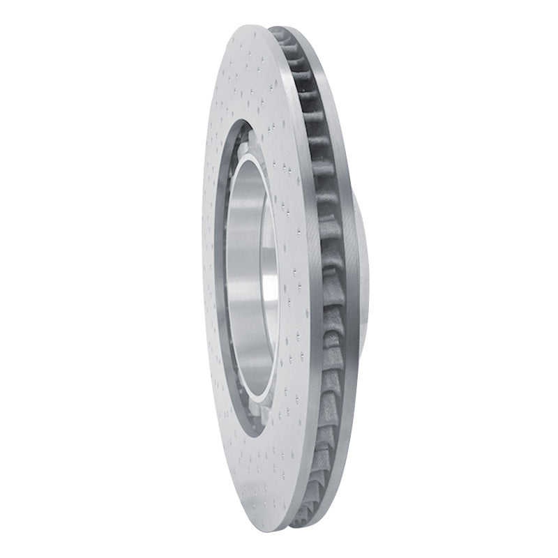 R1 15-17 Porsche 911 Right Rear Drilled Carbon Alloy GeoMET Rotor