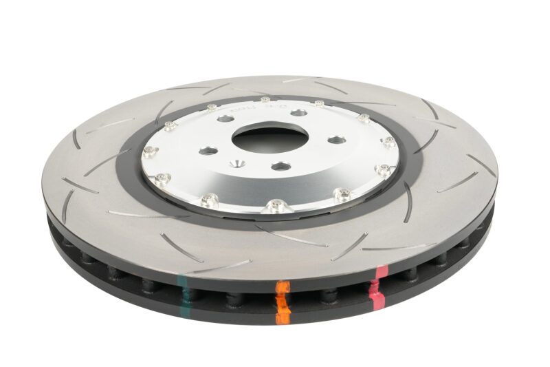 DBA 2022+ Audi RS3 5000 Series Slotted Front Brake Rotor w/Sliver Hat