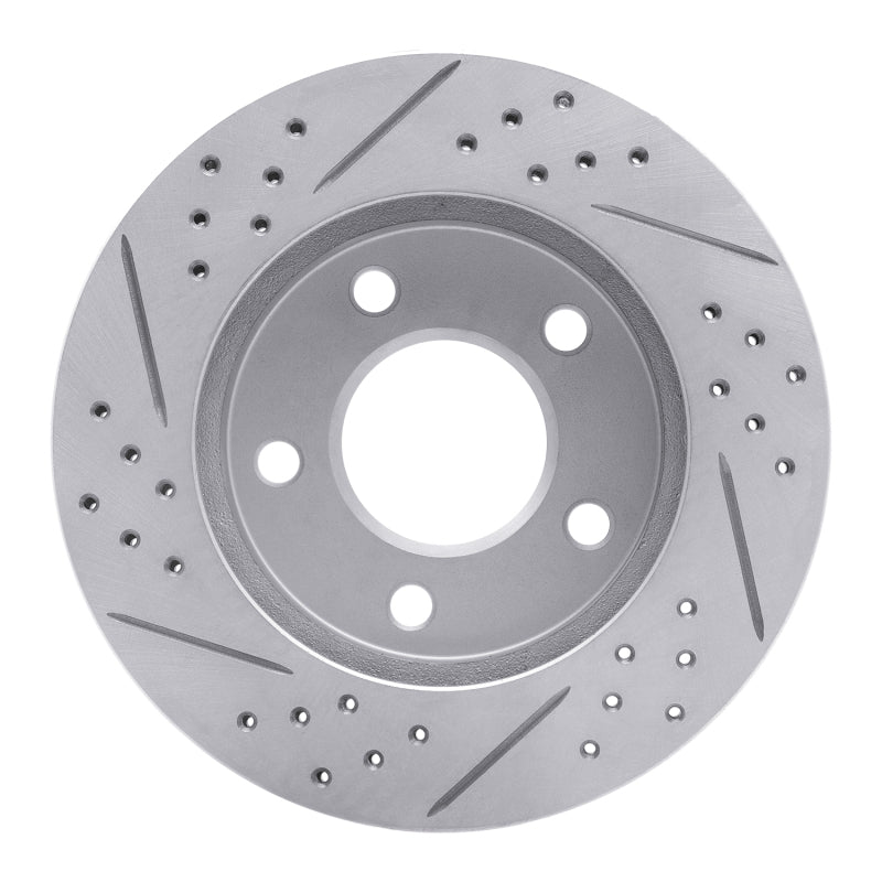R1 83-96 Buick Riviera Front Right Drilled & Slotted Geo-Carbon Rotor