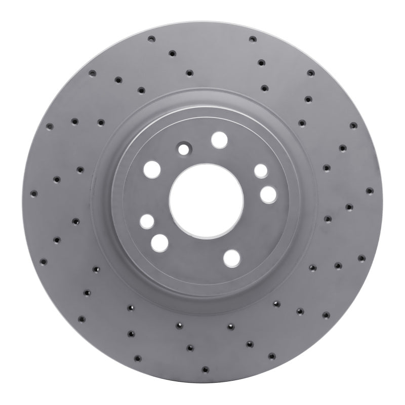 DFC 12-18 Mercedes-Benz Gle350 Front Right Drilled Geoperformance Rotor