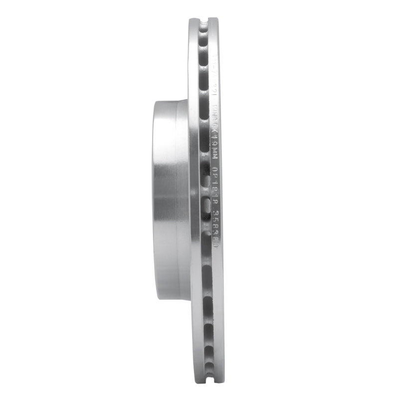 DFC 05-15 Volkswagen Bora (Mexico)/Jetta Sedan Front Left Drilled & Slotted Silver Brake Rotor