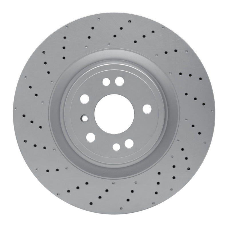 R1 12-19 Mercedes-Benz GLE400 Front Drilled GeoSPEC Coated Rotor