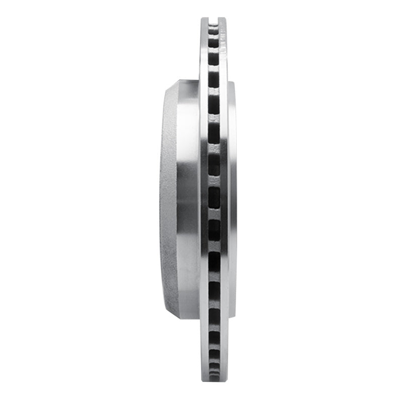 R1 11-25 Dodge Durango Rear Left Drilled & Slotted Silver Brake Rotor
