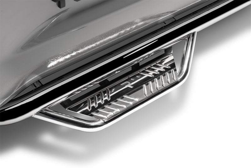 N-Fab 2022 Toyota Tundra CrewMax (All Beds) SRW Podium SS - Cab Length - 3in - Polished SS
