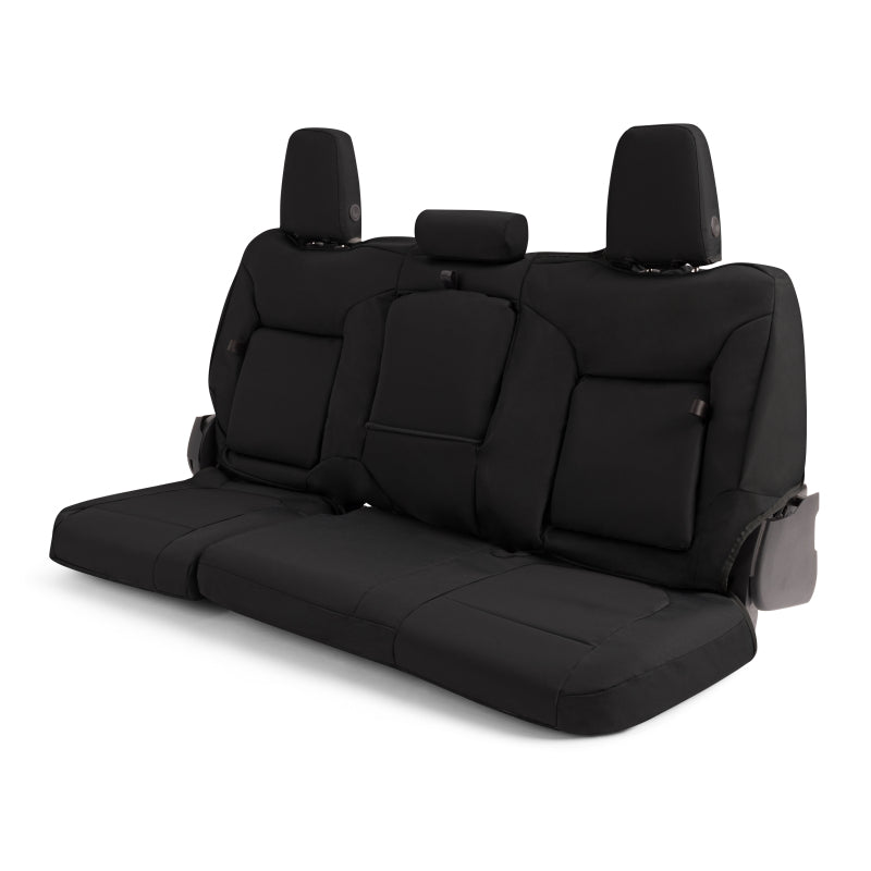 Covercraft 19-21 Chevrolet Silverado Endura PrecisionFit Custom Front Row Seat Covers - Black/Black