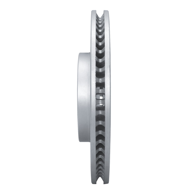 R1 06-20 Lexus ES300H Front Left Drilled & Slotted Geo-Carbon Rotor