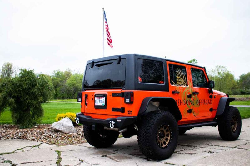 Fishbone Offroad 07-18 Jeep Wrangler JK Rear Bumper Mako