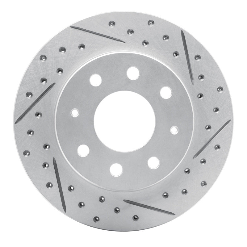 R1 88-07 Dodge Colt Front Right Drilled & Slotted Geo-Carbon Rotor