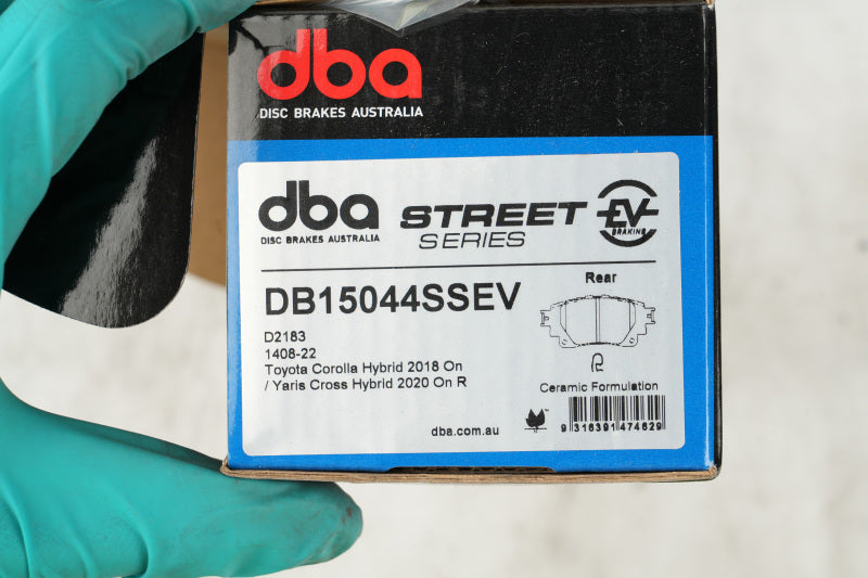 DBA 20-22 Toyota Corolla Hatchback Rear SSEV Street Series Brake Pads