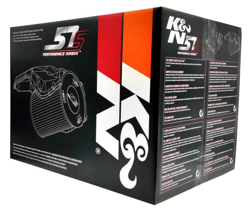 K&N Performance Intake Kit for 03-11 Audi, Seat, Skoda, VW 1.4L - 2.0L