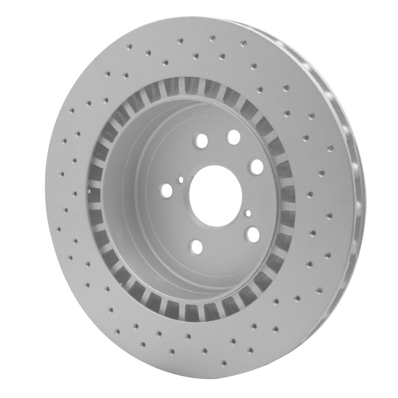 R1 2008-2014 Lexus IS F Rear GeoSPEC Coated Rotor - Drilled