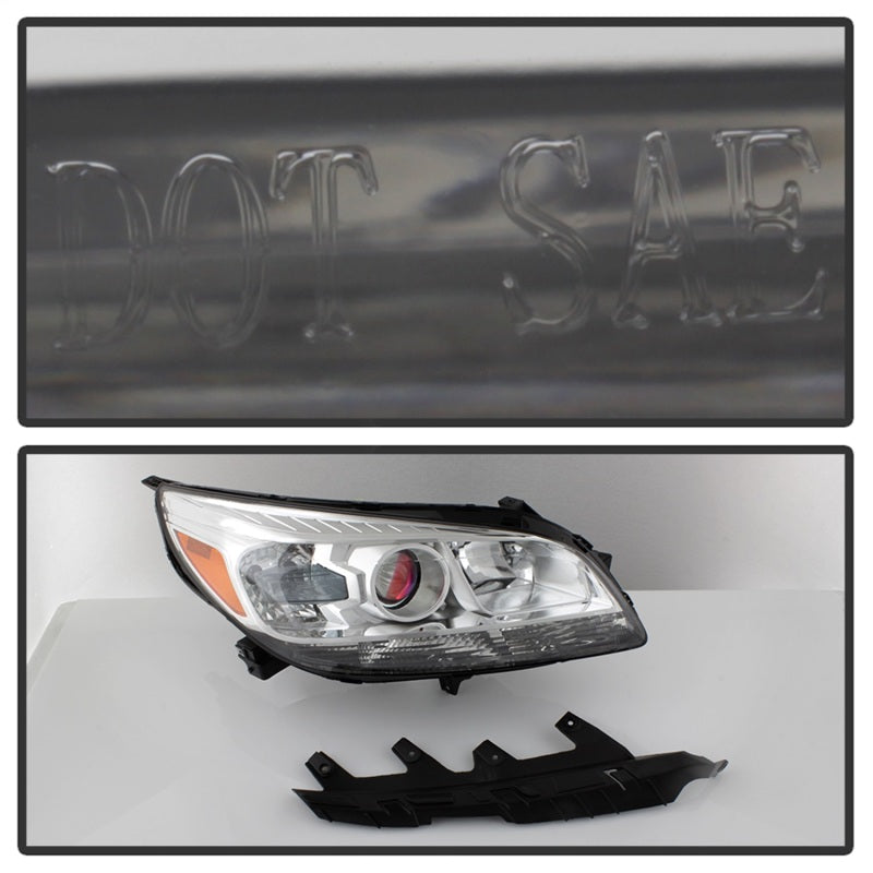 xTune 13-15 Chevy Malibu OEM Style Halogen Projector Headlights -OEM Right (HD-JH-CM13-OE-R)