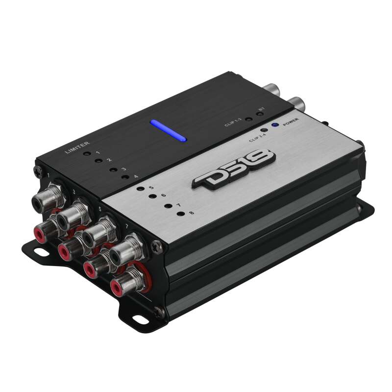 DS18 4-Channel In and 8-Channel Out DSP Bluetooth Audio Receiver Smartphone Control