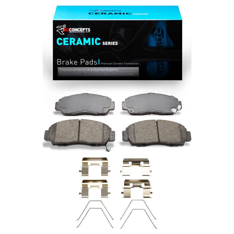 R1 1999-2014 Acura TL Front R1 Ceramic Pads & Hardware Kit