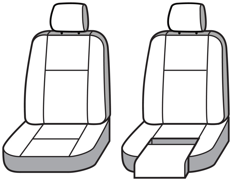Covercraft Endura Waterproof Polyester SeatSaver Custom Front Row Seat Covers