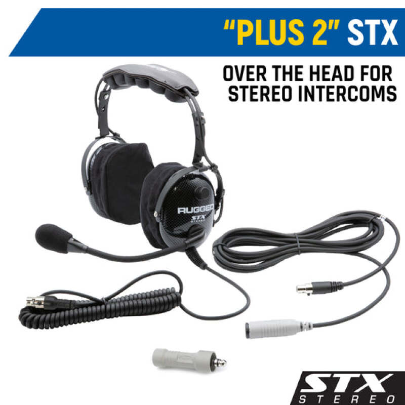 Rugged Radios Rear Seat Expansion Kit w/ Helmet Kits / Ultimate Headset - Over the Head