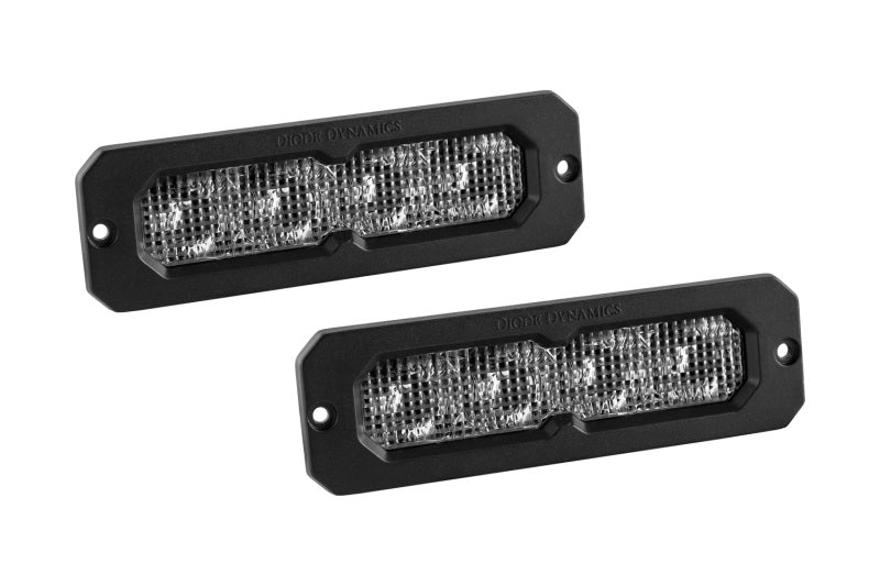 Diode Dynamics SS6 Max White Flood Flush RBL (pair) 6000K