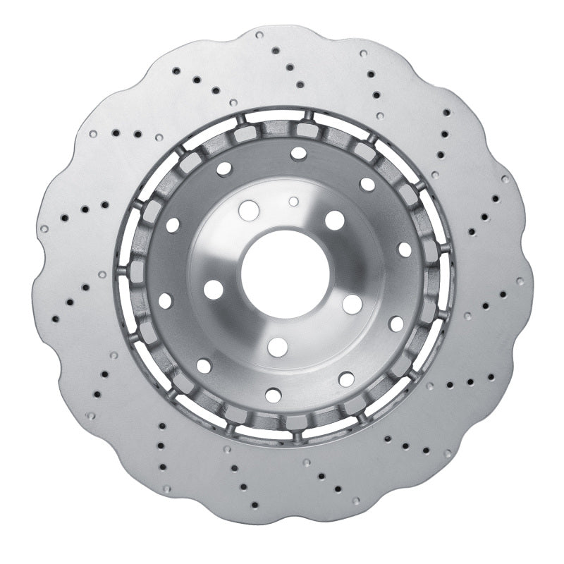 DFC 13-24 Audi R8 Front Drilled Hi-Carbon Alloy Geomet Coated Rotor