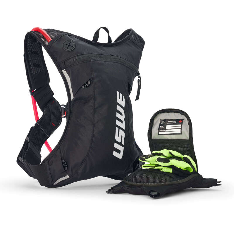 USWE Moto Hydro Dirt Biking Hydration Pack 3L Black