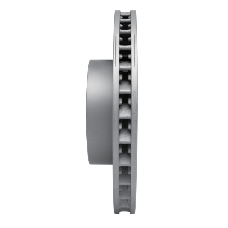 R1 94-98 Porsche 911 Left Front Drilled Carbon Alloy GeoMET Rotor