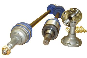 DSS Volkswagen 1993-1998 Golf / GTI / Jetta (Manual / 4 cyl) 750HP Level 5 Axle/Hub Kit VW55