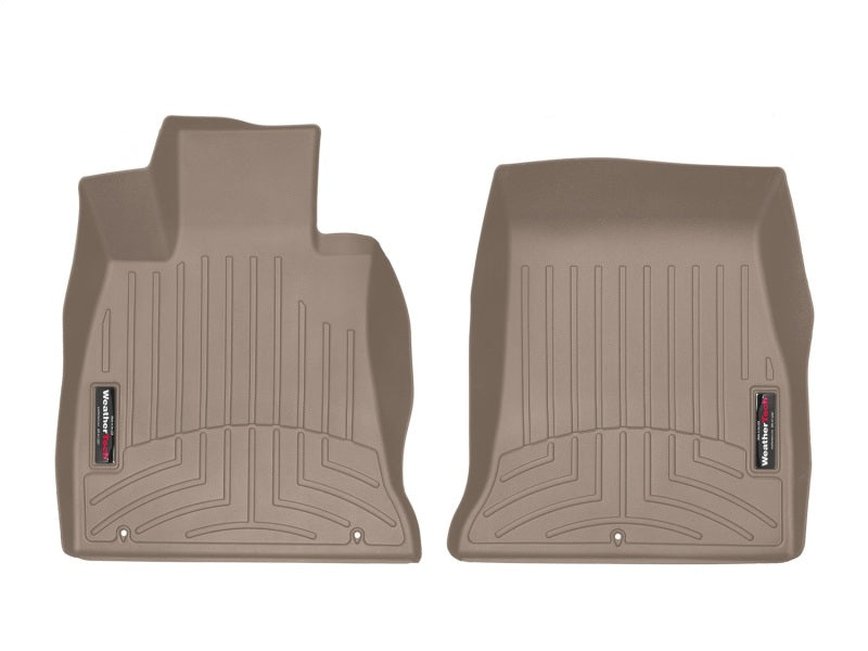 WeatherTech 2018+ Kia Stinger Front FloorLiner - Tan