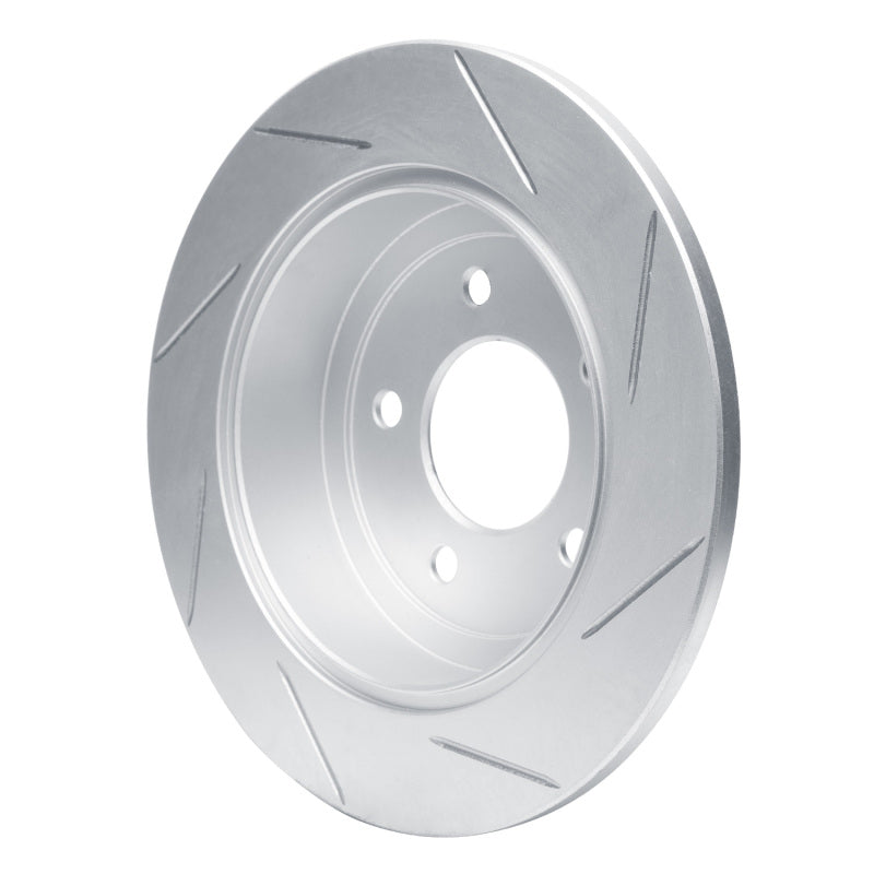 DFC 97-07 Chrysler Town & Country Rear Left Slotted Geoperformance Rotor
