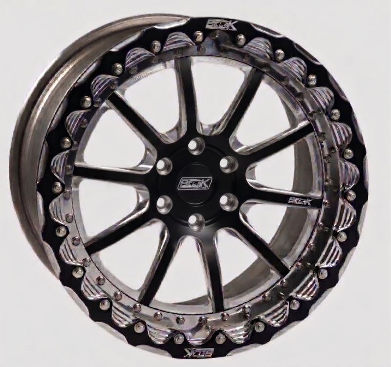 Belak 17x9.5 / 6.25in BS / 6x135mm BP / High Pad / Series 4 - Single Beadlock Wheel w/ Billet Lip