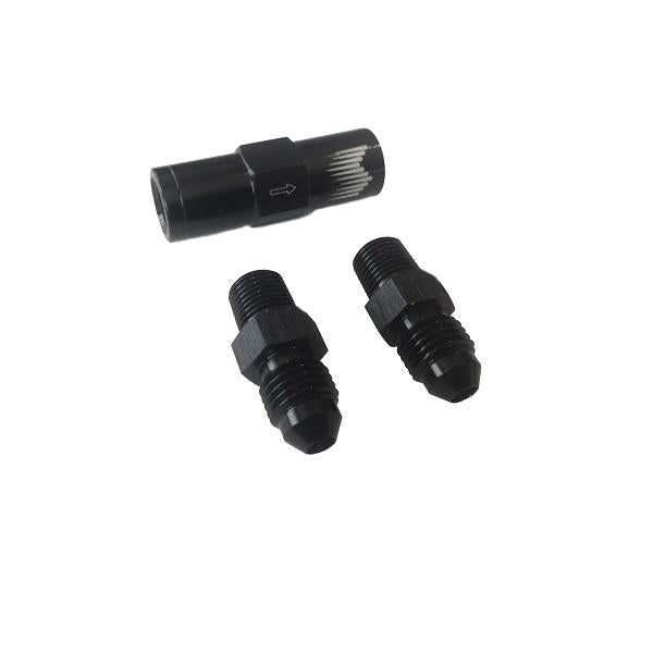 Snow Performance High Flow Water Check Valve Quick-Connect Fittings (For 1/4in. Tubing)
