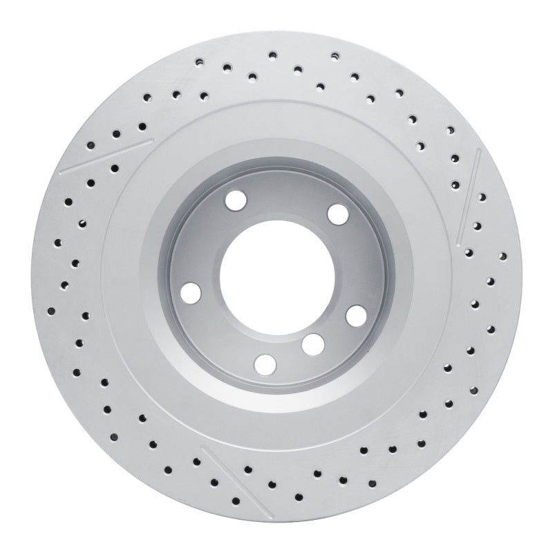 DFC 13-18 Mercedes-Benz G65 AMG Rear Drilled GeoSPEC Coated Rotor and Slotted
