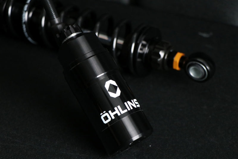 Ohlins 14-26 Harley FL Touring STX 36 Twin Blackline 13in Blk Reservoir Shocks - Heavy Duty Springs