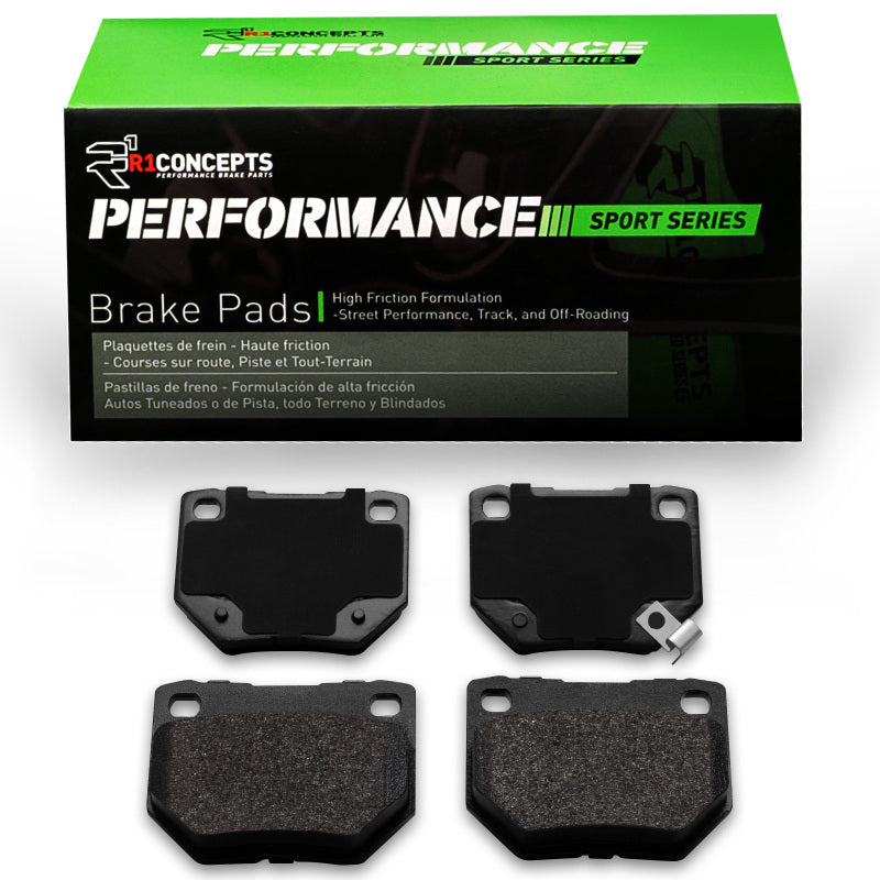 R1 06-07 Subaru Impreza Rear Performance Sport Brake Pads