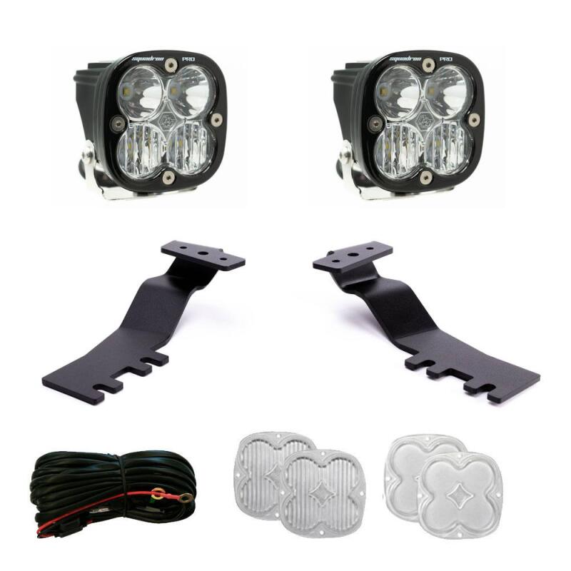 Baja Designs 2024+ Toyota Tacoma Squadron Pro A-pillar Kit