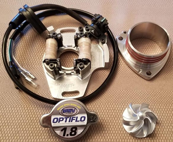 MSV Racing ’87-’01 CR500 "Power Package" w/COMPLETE "Faraday" High Power Adjustable Stator image 0