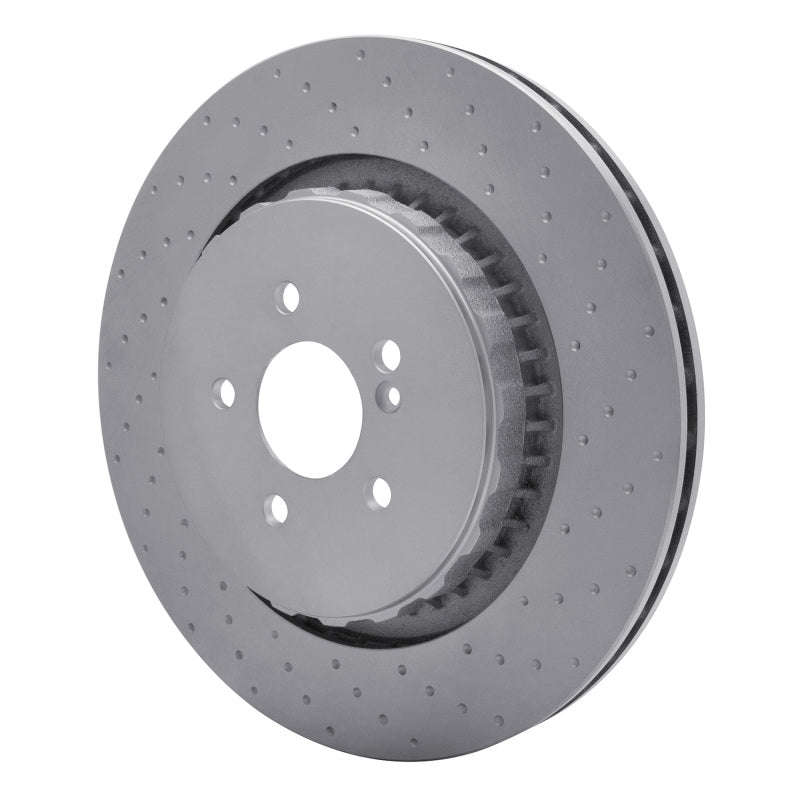 R1 07-14 Mercedes-Benz CL65 AMG Rear Dimpled GeoSPEC Coated Rotor