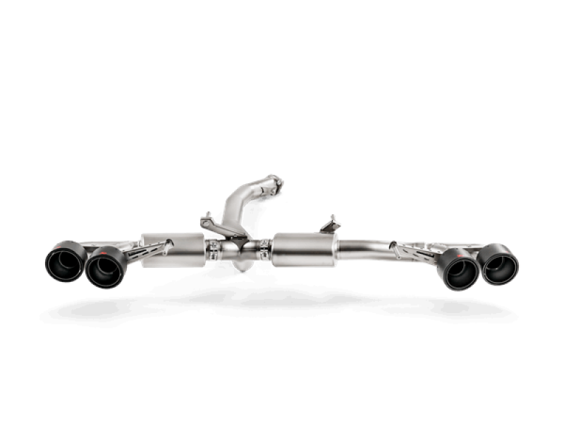Akrapovic 08-17 Nissan GT-R Slip-On Line (Titanium) (Req. Tips)