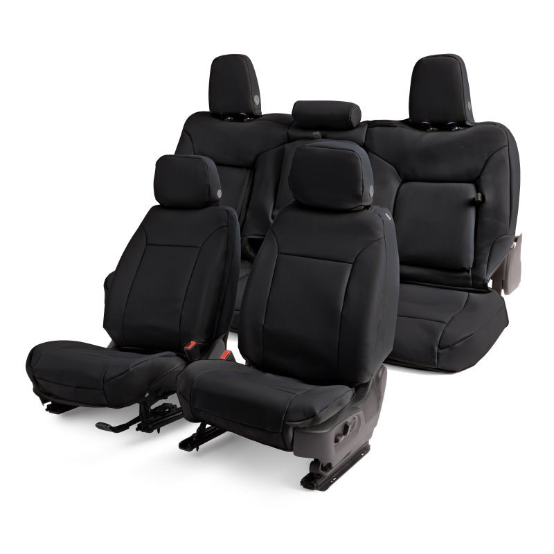 Covercraft 21-24 Ford F150/ Leatherette PrecisionFit Custom Second Row Seat Covers - Black