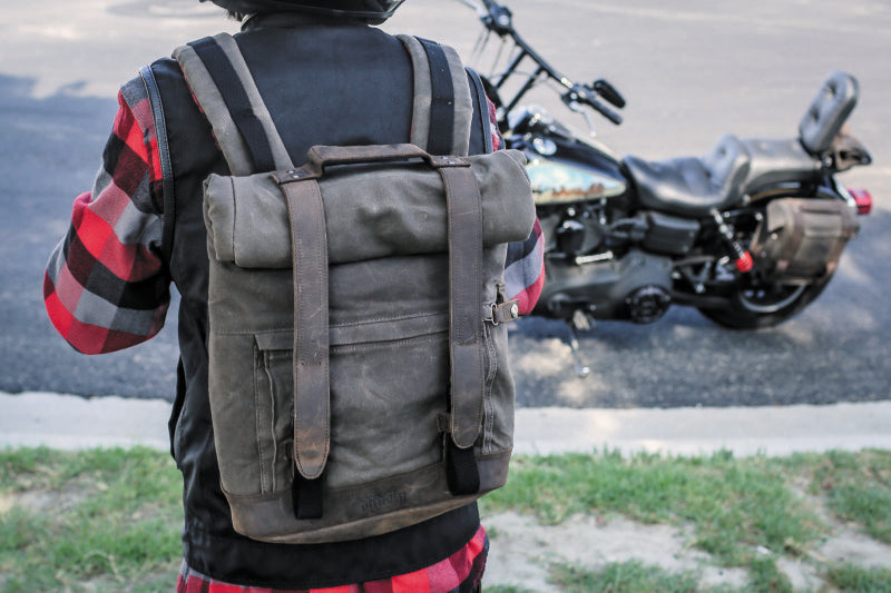 Burly Brand Voyager Back Pack - Dark Oak