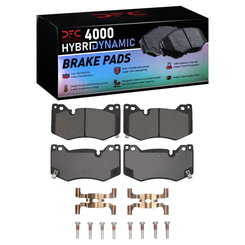 DFC 20-25 Cadillac CT4 Front 4000 HybriDynamic Brake Pads and Hardware Kit