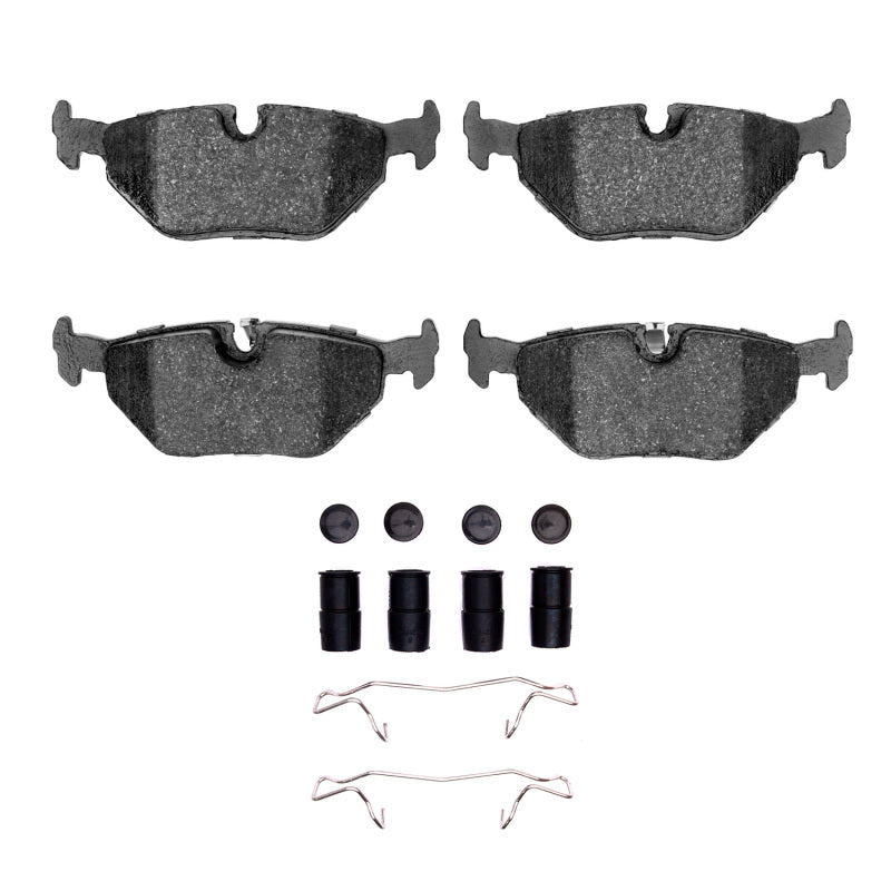 R1 99-10 Saab 9-5 Rear Semi Met Pads & Hardware Kit