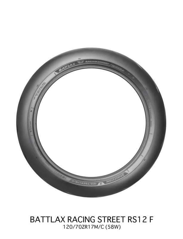 Bridgestone Battlax Racing Street RS12F - 120/70ZR17M/C 58W TL Front