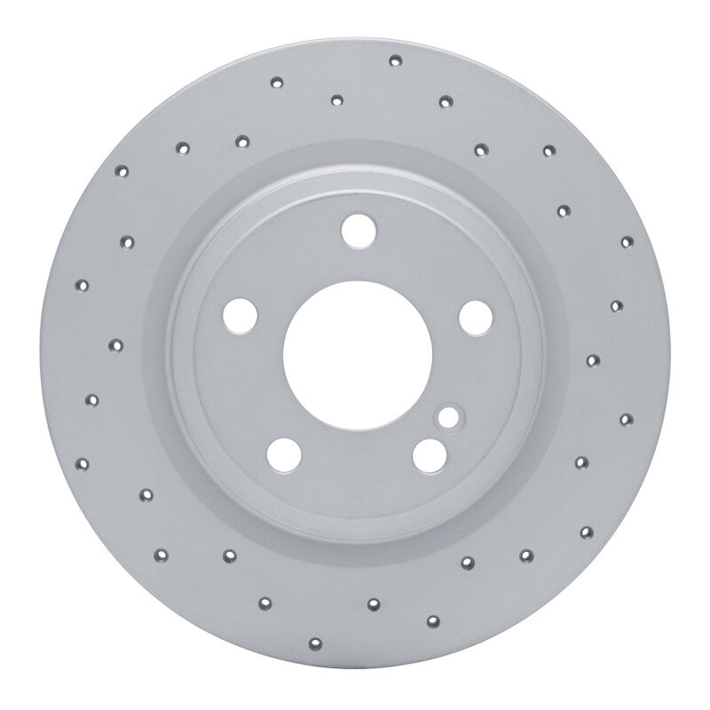 DFC 12-20 Mercedes-Benz Slk350 Rear Right Drilled Geoperformance Rotor