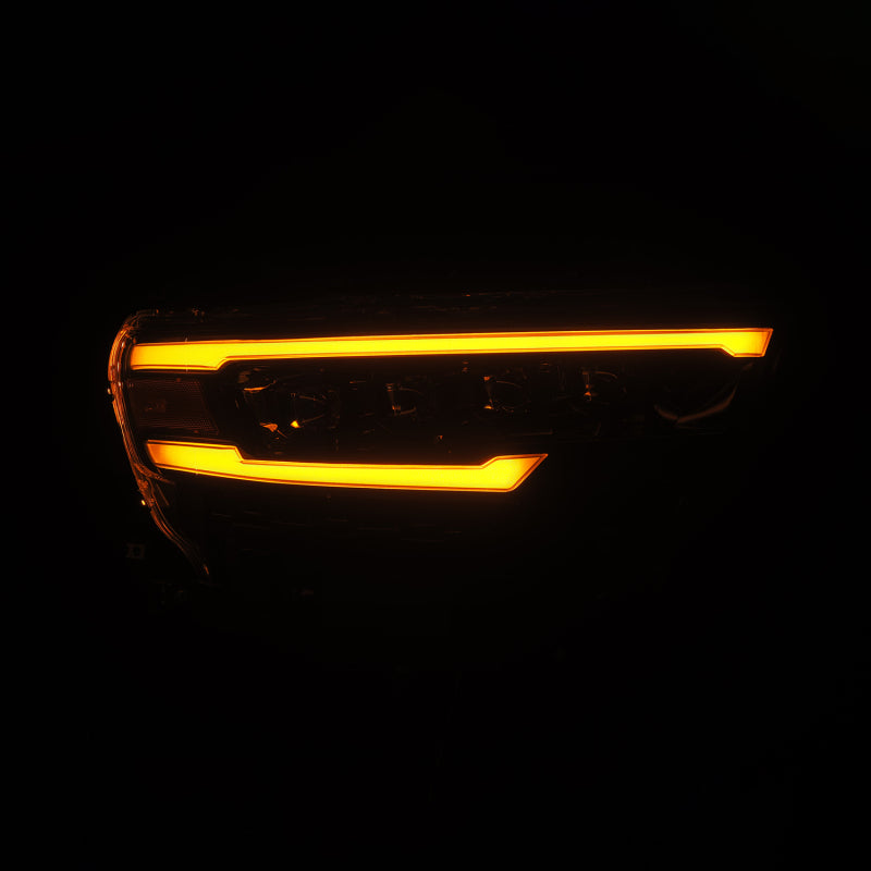 AlphaRex 25-26 Dodge Ram 1500 NOVA LED Proj Headlights- Alpha-Black w/Activ Lit/Seq Signal/Switchbk