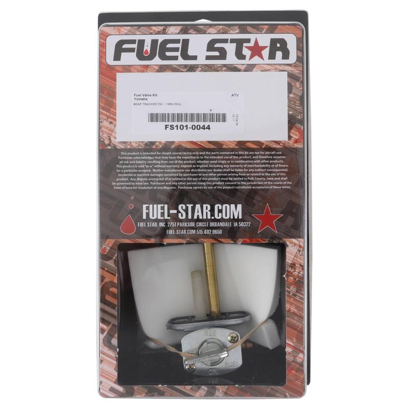 All Balls Racing 99-04 YFM 250 X Beartracker 2x4 Fuel Valve Kit