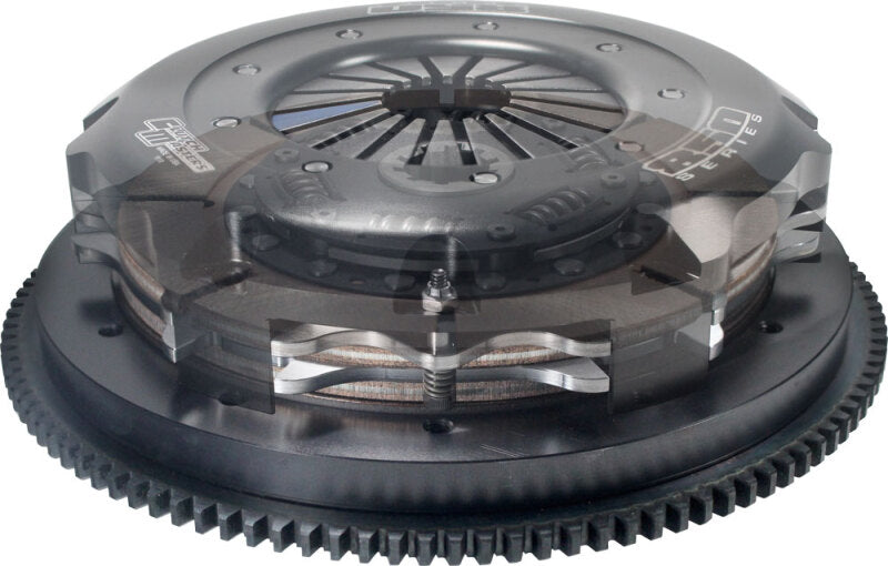 Clutch Masters 01-07 Mitsubishi Lancer Evo 850 Street Twin Disc Clutch Kit w/Aluminum Flywheel
