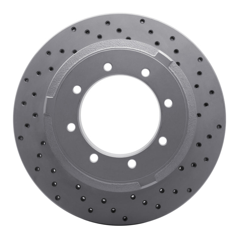 DFC 11-22 Ford F-350 Super Duty 2WD Rear Right Drilled Geoperformance Rotor