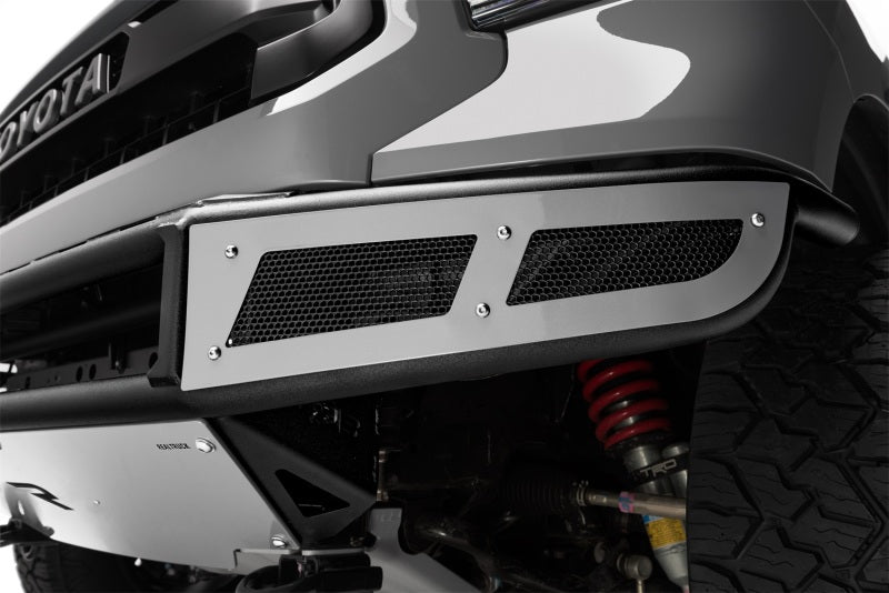 N-Fab M-RDS Front Bumper 2017 Ford F250/F350 Super Duty - Tex. Black w/Silver Skid Plate