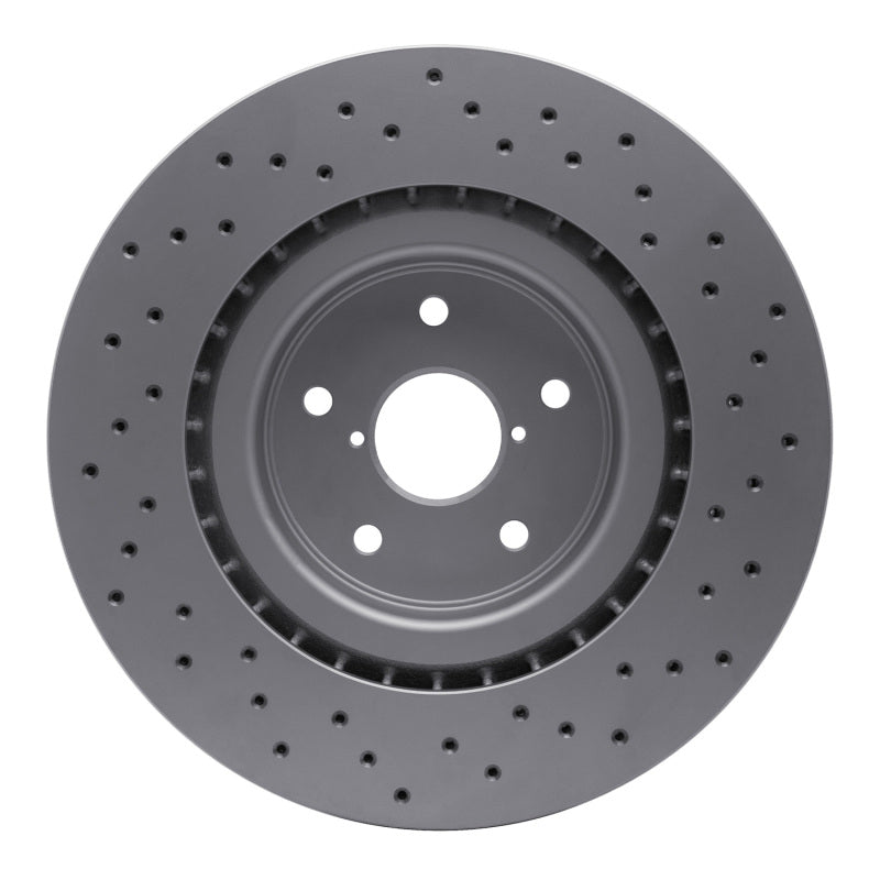 R1 18-25 Subaru WRX STI Front Drilled GeoSPEC Coated Rotor