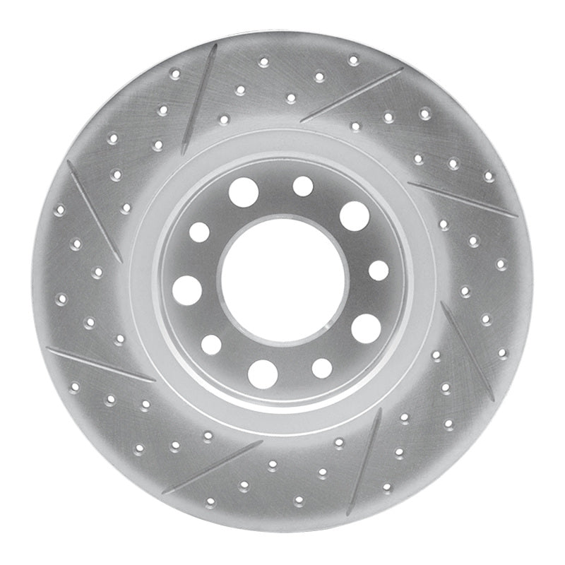 R1 15-26 Alfa Romeo Tonale Rear Right Drilled & Slotted Geo-Carbon Rotor